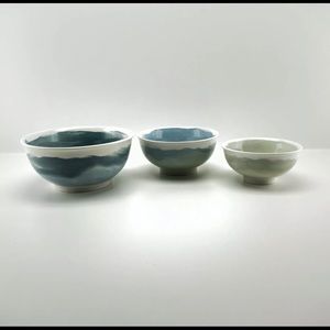Pepper + Vetiver Nesting Bowls, New